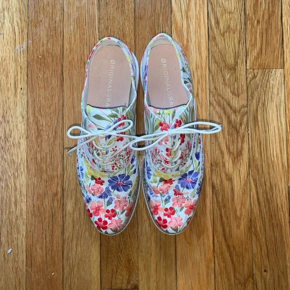 Cole Haan | Shoes | Cole Haan Originalgrand Flowered Wingtip 